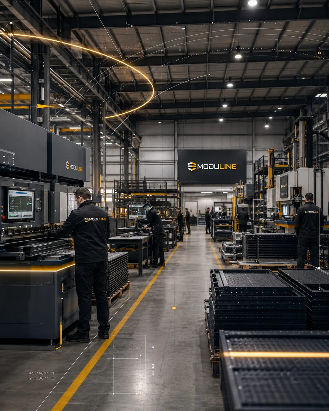 Linia de producție Moduline