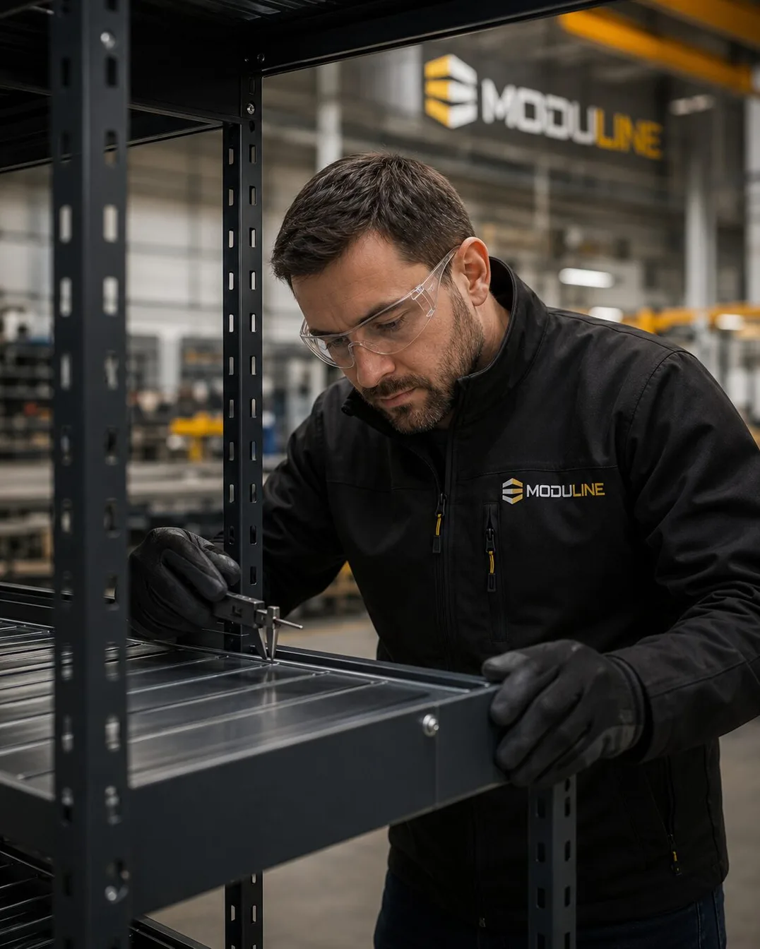 Control al calității pe un raft Moduline